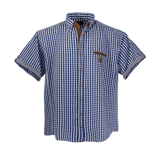 Lavecchia Karo Hemd Halbarm verschiedene Farben