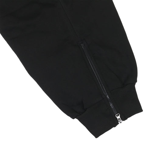 Jogginghose verstellbarer Bund schwarz