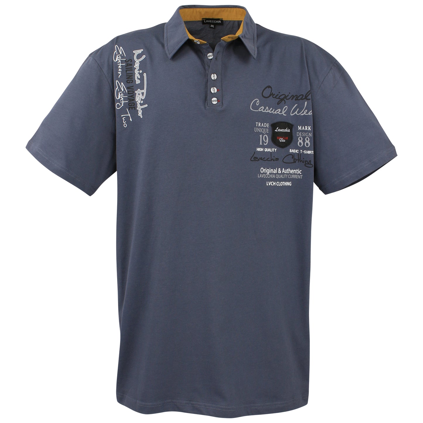 Lavecchia Polo Shirt Casual Wear verschiedene Farben
