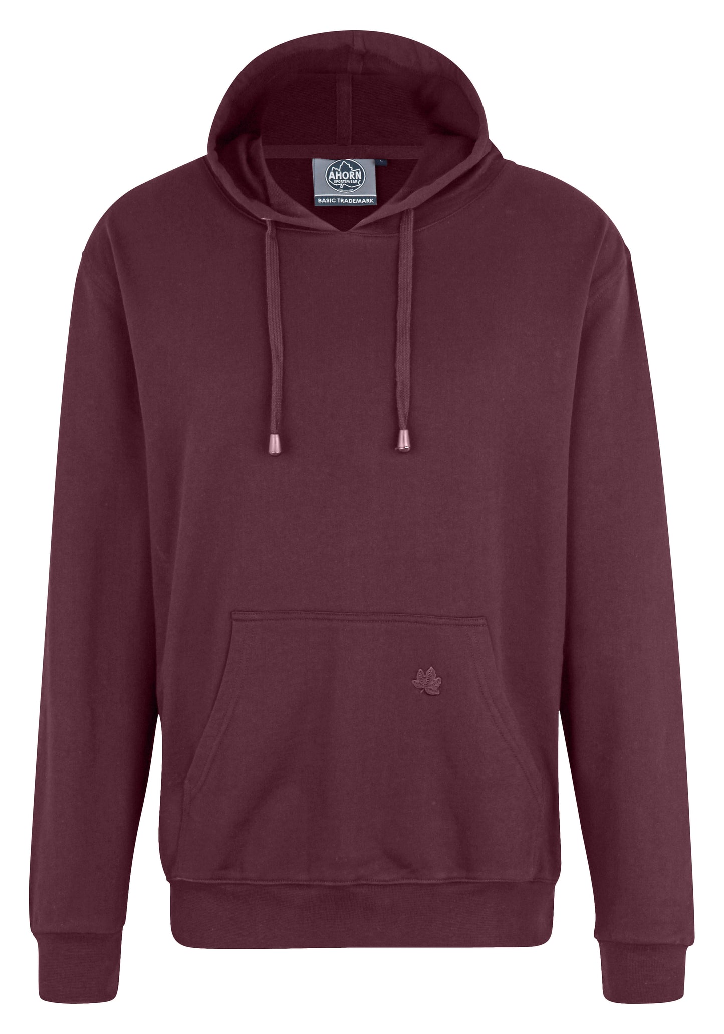 Ahorn Hoody Classic maroon red