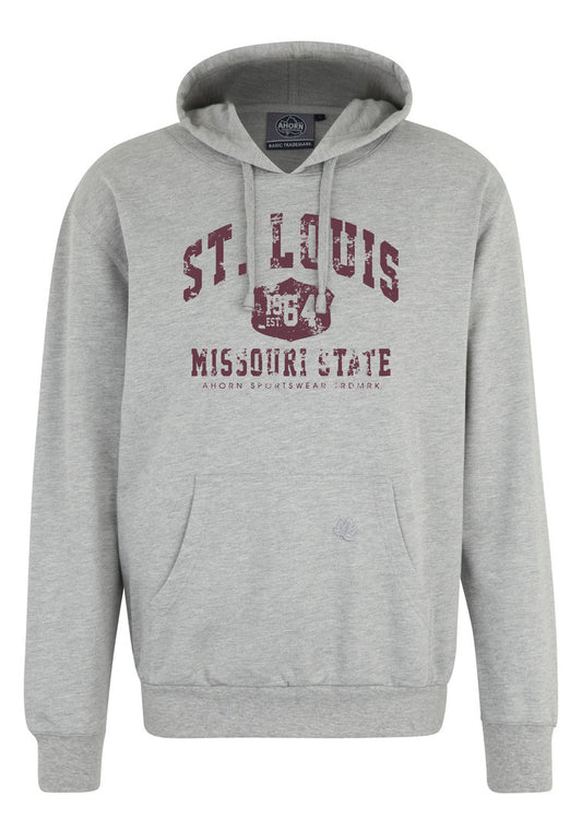 Ahorn Hoody ST. LOUIS grey melange