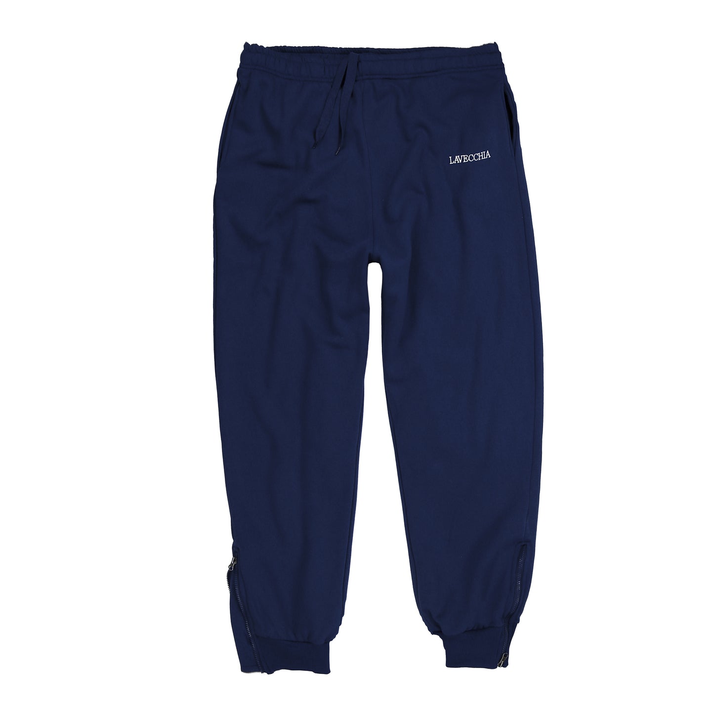 Lavecchia Jogginghose verstellbarer Bund marineblau