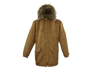 Lavecchia Parka mit Kapuze camel