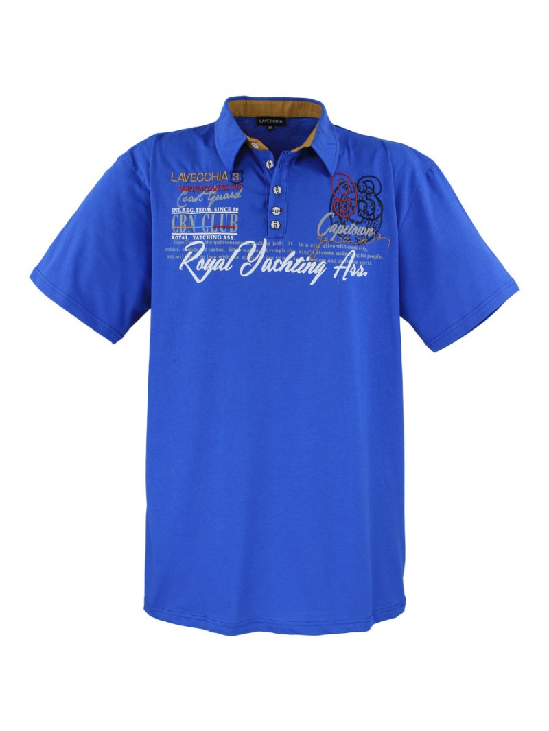 Lavecchia Polo Royal Yachting blau